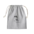 雑貨屋ペパロニのサマーバケーション　summer vacation ペンギンの夏休み Mini Drawstring Bag