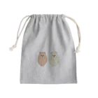 ポメポメの仲良しポメラニアン Mini Drawstring Bag