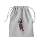 Takahashijunのマネ　笛を吹く少年　背景無し Mini Drawstring Bag