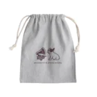 キッズモード某のフレンチブルドッグと蓄音機 Mini Drawstring Bag