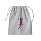 LalaHangeulのアカハライモリさん　文字無し Mini Drawstring Bag