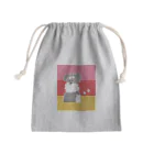 moka landのキュンキュンハートのシュナウザー❤ Mini Drawstring Bag