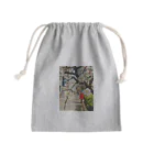 ぽたみの部屋の紅梅/ぽたみの部屋 Mini Drawstring Bag