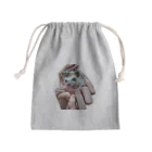 kappa_のハリネズミのしげまる Mini Drawstring Bag