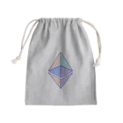Web3 Shopのeth glyph colored Mini Drawstring Bag