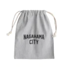 JIMOTOE Wear Local Japanの長浜市 NAGAHAMA CITY Mini Drawstring Bag