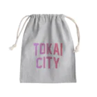 JIMOTOE Wear Local Japanの東海市 TOKAI CITY Mini Drawstring Bag