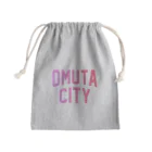 JIMOTOE Wear Local Japanの大牟田市 OMUTA CITY Mini Drawstring Bag