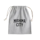 JIMOTOE Wear Local Japanの三島市 MISHIMA CITY Mini Drawstring Bag