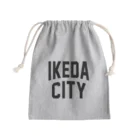 JIMOTOE Wear Local Japanの池田市 IKEDA CITY Mini Drawstring Bag