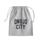 JIMOTOE Wear Local Japanの大野城市 ONOJO CITY Mini Drawstring Bag