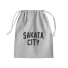 JIMOTO Wear Local Japanの酒田市 SAKATA CITY Mini Drawstring Bag