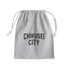 JIMOTOE Wear Local Japanの筑西市 CHIKUSEI CITY Mini Drawstring Bag