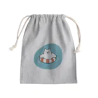 ホーリーモーリーギャラリーのぷかぷか浮かぶしろくまくん Mini Drawstring Bag