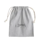 safety netのくろぬこ Mini Drawstring Bag