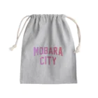 JIMOTOE Wear Local Japanの茂原市 MOBARA CITY Mini Drawstring Bag