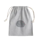 Circlothesのねてるねこ 灰色 Mini Drawstring Bag