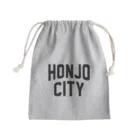 JIMOTOE Wear Local Japanの本庄市 HONJO CITY Mini Drawstring Bag