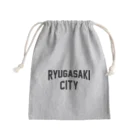 JIMOTOE Wear Local Japanの龍ケ崎市 RYUGASAKI CITY Mini Drawstring Bag