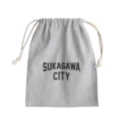 JIMOTOE Wear Local Japanの須賀川市 SUKAGAWA CITY Mini Drawstring Bag