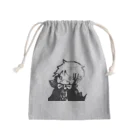 あおいとまり木のどらきゅらさん Mini Drawstring Bag