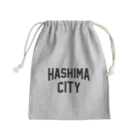 JIMOTOE Wear Local Japanの羽島市 HASHIMA CITY Mini Drawstring Bag