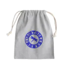 くーちゃんのビオトープ孟子（ロゴ）青 Mini Drawstring Bag