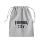 JIMOTOE Wear Local Japanの敦賀市 TSURUGA CITY Mini Drawstring Bag