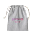 JIMOTOE Wear Local Japanの袖ケ浦市 SODEGAURA CITY Mini Drawstring Bag
