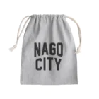 JIMOTOE Wear Local Japanの名護市 NAGO CITY Mini Drawstring Bag