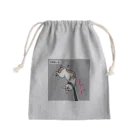 ペコりんショップの散歩拒否、しば犬さん Mini Drawstring Bag