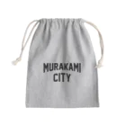 JIMOTOE Wear Local Japanの村上市 MURAKAMI CITY Mini Drawstring Bag