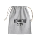 JIMOTOE Wear Local Japanの野々市 NONOICHI CITY Mini Drawstring Bag