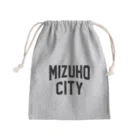 JIMOTOE Wear Local Japanの瑞穂市 MIZUHO CITY Mini Drawstring Bag