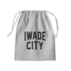 JIMOTOE Wear Local Japanの岩出市 IWADE CITY Mini Drawstring Bag