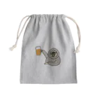 ＋Whimsyのなまけものビール Mini Drawstring Bag