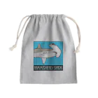 LalaHangeulのHammerhead shark(撞木鮫) Mini Drawstring Bag