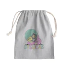 キャスメロ工房のおつキャス Mini Drawstring Bag