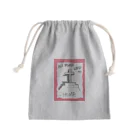 LUNARHOLIC STOREの偽諺～弐～「全ての道はホームに通ず」(赤縁) Mini Drawstring Bag