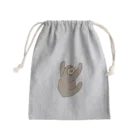 あめにじのくっつきナマケモノ Mini Drawstring Bag