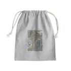 xxxyamachanのMARBLEIZE　縦書き Mini Drawstring Bag