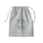 LalaHangeulの花咲く花道だけ歩こう　ハングルデザイン Mini Drawstring Bag
