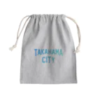 JIMOTOE Wear Local Japanの高浜市 TAKAHAMA CITY Mini Drawstring Bag