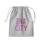 JIMOTOE Wear Local Japanの恵那市 ENA CITY Mini Drawstring Bag
