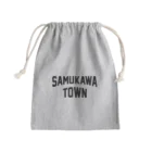 JIMOTOE Wear Local Japanの寒川町市 SAMUKAWA CITY Mini Drawstring Bag