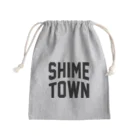 JIMOTOE Wear Local Japanの志免町 SHIME TOWN Mini Drawstring Bag