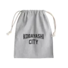 JIMOTOE Wear Local Japanの小林市 KOBAYASHI CITY Mini Drawstring Bag