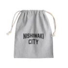 JIMOTOE Wear Local Japanの西脇市 NISHIWAKI CITY Mini Drawstring Bag