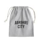 JIMOTOE Wear Local Japanの網走市 ABASHIRI CITY きんちゃく