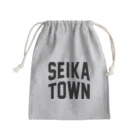 JIMOTOE Wear Local Japanの精華町 SEIKA TOWN Mini Drawstring Bag